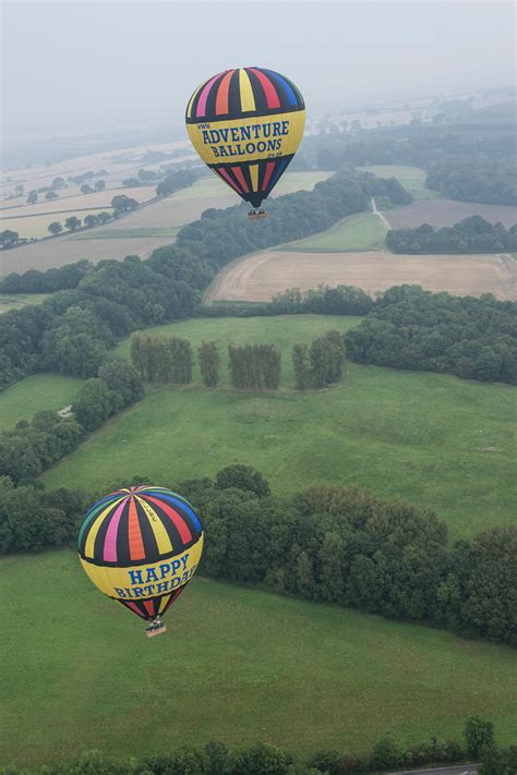 hot air balloon ride hampshire